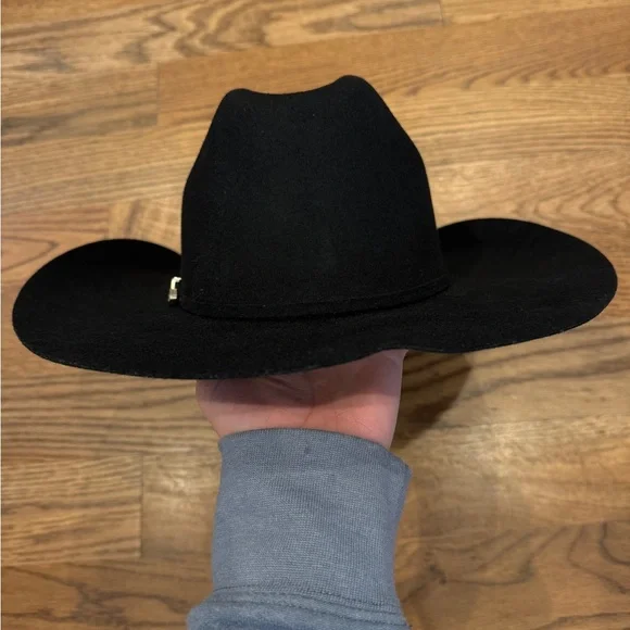 NWT Kids Kingman Jr. Bullhide Black Cowboy Hat - Picture 4 of 6